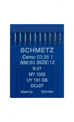 SCHMETZ AGHI B-27 - NO. 80 - SCHMETZ NADELN B-27 - NR. 80